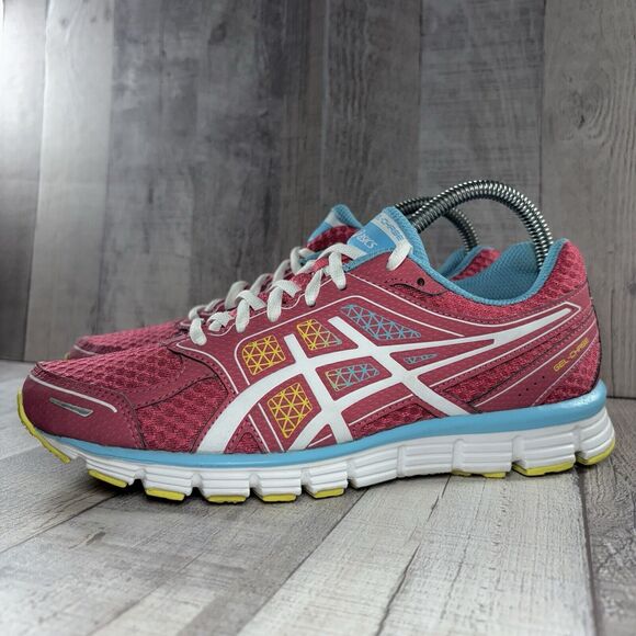 Asics GEL Chase Womens Size 8 Running Shoes Sneakers Trainers Low Top Pink T3A7Q - Picture 1 of 11